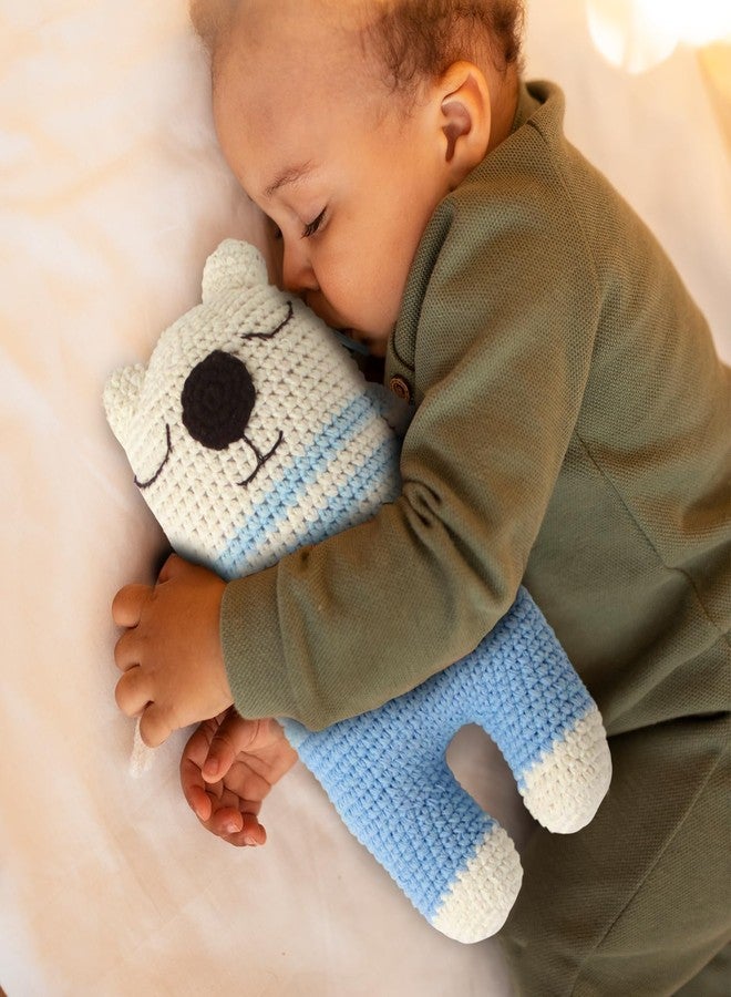 Kind Strings Handmade Crochet Bear Soft Toy - Plush Stuffed Animal for Babies & Kids - Montessori Gift for Baby Girl or Boy - Safe, Cute & Adorable Nursery Decor - Image 3